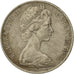 Moneta, Australia, Elizabeth II, 20 Cents, 1974, Melbourne, MB, Rame-nichel