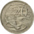 Moneda, Australia, Elizabeth II, 20 Cents, 1975, Melbourne, BC+, Cobre -