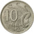 Moneta, Australia, Elizabeth II, 10 Cents, 1981, Melbourne, BB, Rame-nichel