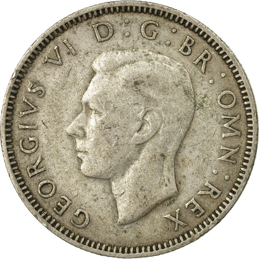 Coin, Great Britain, George VI, Shilling, 1939, VF(20-25), Silver, KM:854