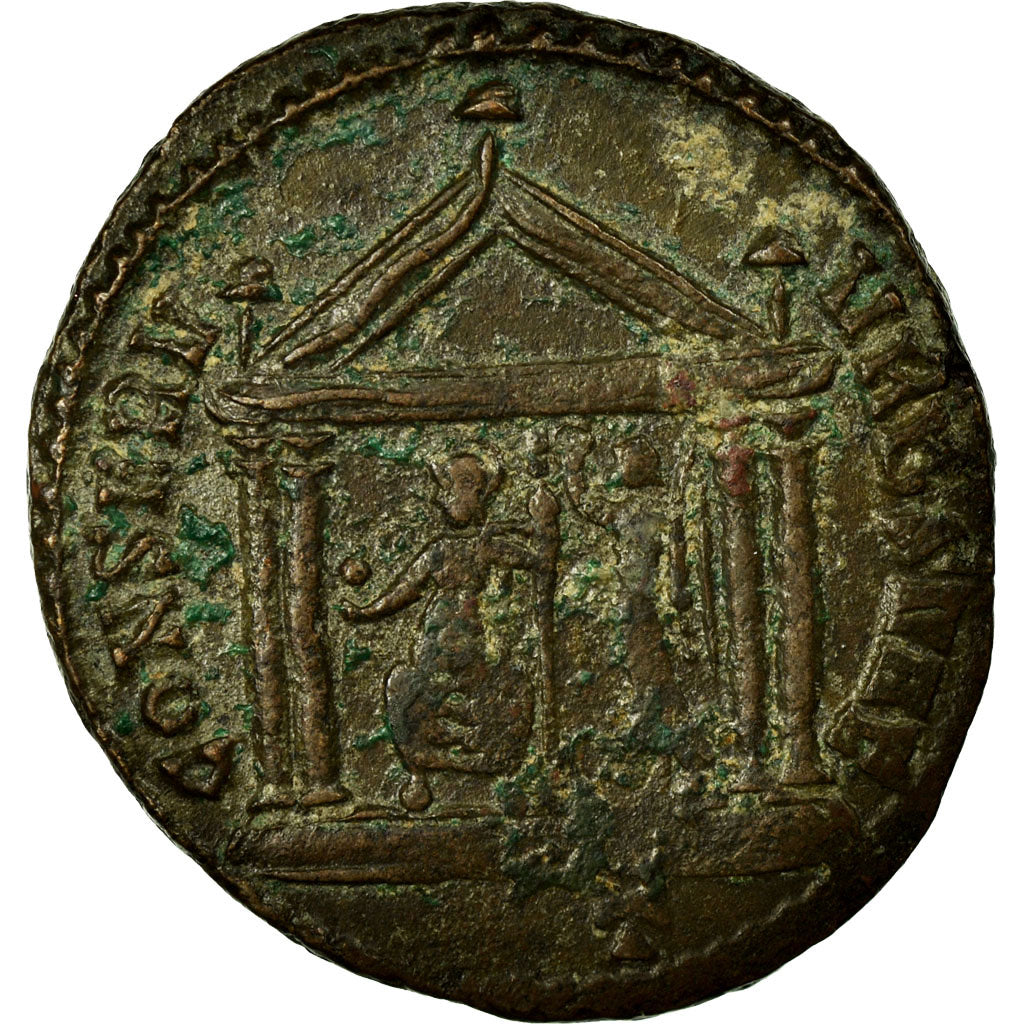 Coin, Maxentius, Follis, AU(50-53), Copper, Cohen:39