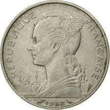 Moneta, Réunion, 50 Francs, 1962, BB, Nichel, KM:12
