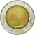 Moneta, Italia, 500 Lire, 1989, Rome, MB+, Bi-metallico, KM:111