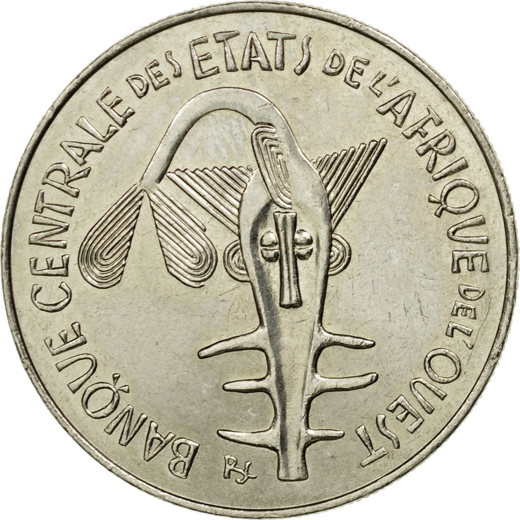 Münze, West African States, 100 Francs, 1984, Paris, SS, Nickel, KM:4