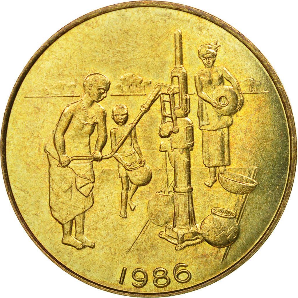 Moneta, Stati dell'Africa occidentale, 10 Francs, 1986, Paris, BB