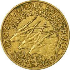 Moneta, Stati dell’Africa equatoriale, 10 Francs, 1967, Paris, MB+