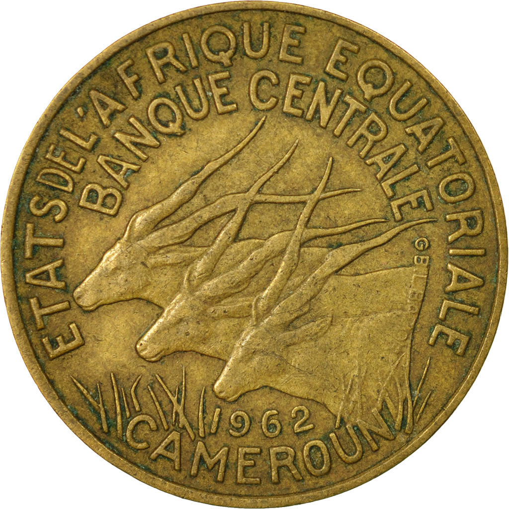 Münze, Äquatorial Afrikanische Staaten, 10 Francs, 1962, Paris, S