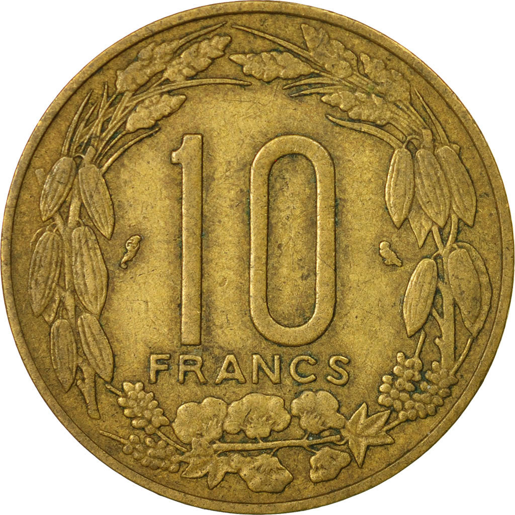 Münze, Äquatorial Afrikanische Staaten, 10 Francs, 1962, Paris, S