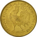 Moneda, África ecuatorial francesa, Franc, 1942, Pretoria, BC+, Latón, KM:2