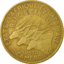 Moneta, Stati dell’Africa equatoriale, 25 Francs, 1970, Paris, MB+