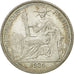 Münze, FRENCH INDO-CHINA, 50 Cents, 1936, Paris, S, Silber, KM:4a.2