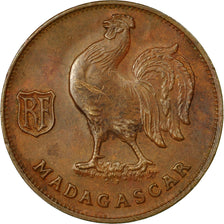 Coin, Madagascar, Franc, 1943, Pretoria, VF(30-35), Bronze, KM:2