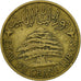 Münze, Lebanon, 5 Piastres, 1936, Paris, S, Aluminum-Bronze, KM:5.2