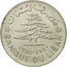 Munten, Libanon, Livre, 1980, ZF, Nickel, KM:30