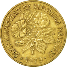 Münze, Madagascar, 20 Francs, 4 Ariary, 1979, Paris, S+, Aluminum-Bronze, KM:12