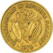 Münze, Madagascar, 10 Francs, 2 Ariary, 1970, Paris, S+, Aluminum-Bronze, KM:11