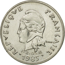 Coin, French Polynesia, 10 Francs, 1985, Paris, EF(40-45), Nickel, KM:8