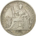 Moneta, INDOCINA FRANCESE, Piastre, 1905, Paris, MB+, Argento, KM:5a.1