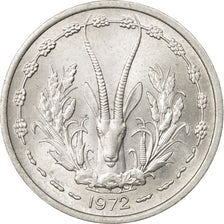 Moneta, Stati dell'Africa occidentale, Franc, 1972, Paris, BB, Alluminio, KM:3.1