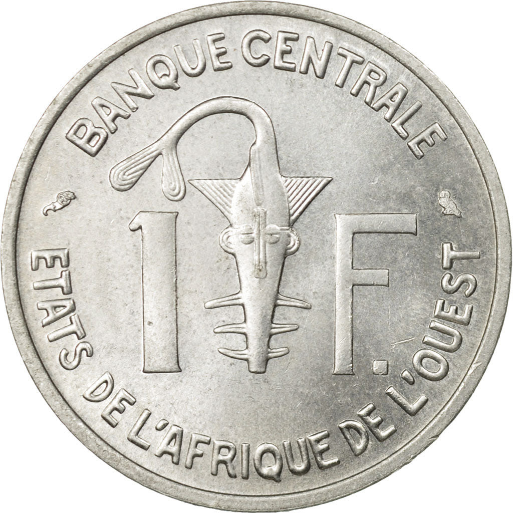 Moneta, Stati dell'Africa occidentale, Franc, 1972, Paris, BB, Alluminio, KM:3.1