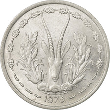 Monnaie, West African States, Franc, 1973, Paris, TTB, Aluminium, KM:3.1