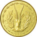 Münze, West African States, 5 Francs, 1982, Paris, S+, Aluminum-Nickel-Bronze