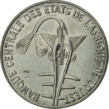 Coin, West African States, Franc, 1976, Paris, EF(40-45), Steel, KM:8