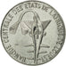 Moneta, Stati dell'Africa occidentale, Franc, 1982, Paris, BB, Acciaio, KM:8