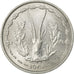 Münze, West African States, Franc, 1967, Paris, SS, Aluminium, KM:3.1