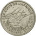 Coin, Central African States, 50 Francs, 1976, Paris, VF(30-35), Nickel, KM:11