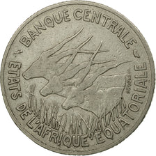 Münze, Äquatorial Afrikanische Staaten, 100 Francs, 1966, Paris, S+, Nickel