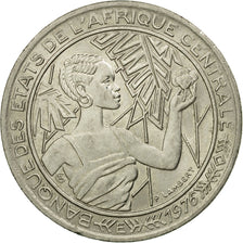 Coin, Central African States, 500 Francs, 1976, Paris, EF(40-45), Nickel, KM:12
