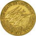 Moneta, Stati dell’Africa centrale, 10 Francs, 1977, Paris, MB+