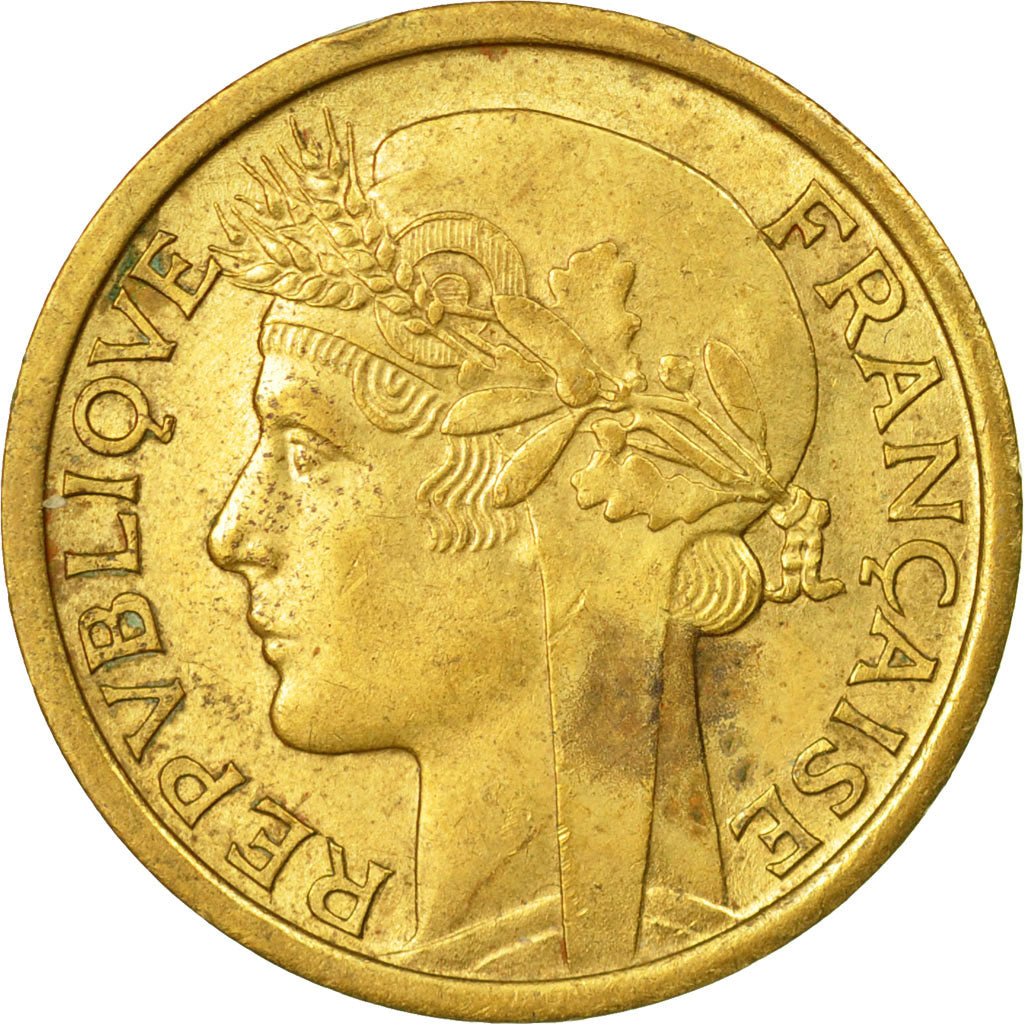 Coin, French West Africa, Franc, 1944, Paris, EF(40-45), Aluminum-Bronze, KM:2