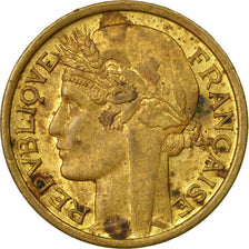 Coin, French West Africa, 50 Centimes, 1944, Paris, F(12-15), Aluminum-Bronze