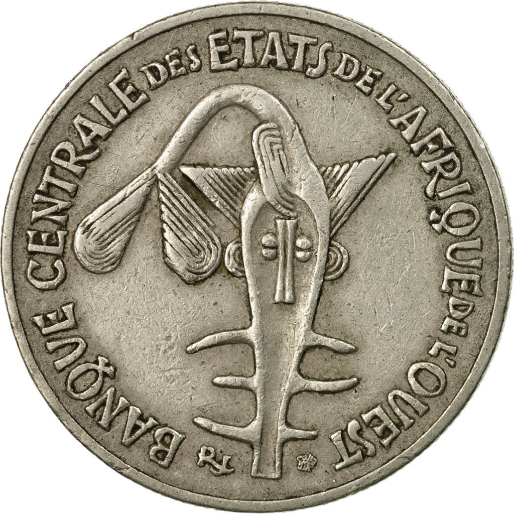 Munten, West Afrikaanse Staten, 50 Francs, 1972, Paris, FR+, Copper-nickel, KM:6