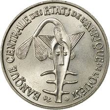 Munten, West Afrikaanse Staten, 50 Francs, 1974, Paris, ZF, Copper-nickel, KM:6