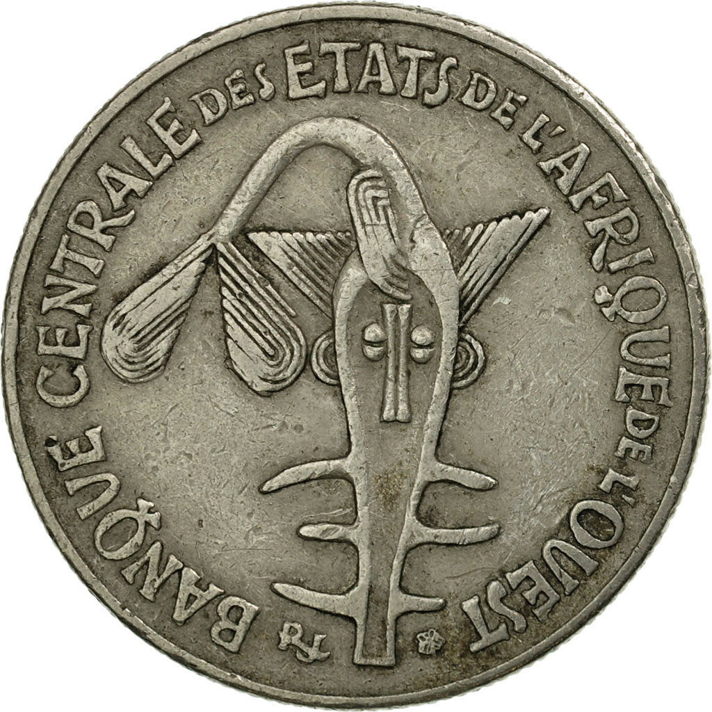 Munten, West Afrikaanse Staten, 50 Francs, 1981, Paris, FR+, Copper-nickel, KM:6