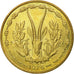 Coin, West African States, 25 Francs, 1978, Paris, EF(40-45), Aluminum-Bronze