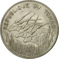Moneta, Ciad, 100 Francs, 1978, Paris, BB, Nichel, KM:3