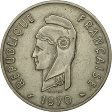 Münze, FRENCH AFARS & ISSAS, 100 Francs, 1970, Paris, S+, Copper-nickel, KM:19