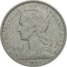 Coin, French Somaliland, 5 Francs, 1965, Paris, EF(40-45), Aluminum, KM:10
