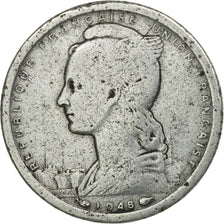 Coin, Togo, Franc, 1948, Paris, VF(20-25), Aluminum, KM:4