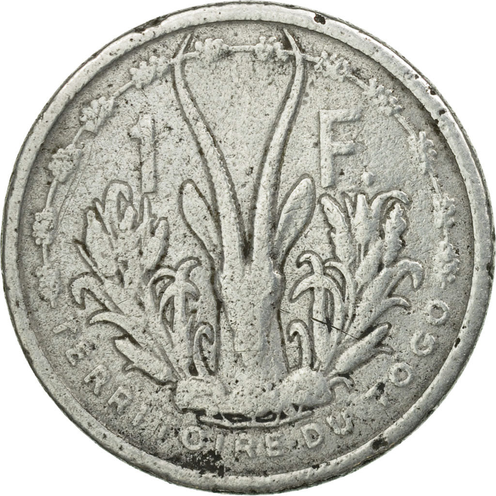 Coin, Togo, Franc, 1948, Paris, VF(20-25), Aluminum, KM:4