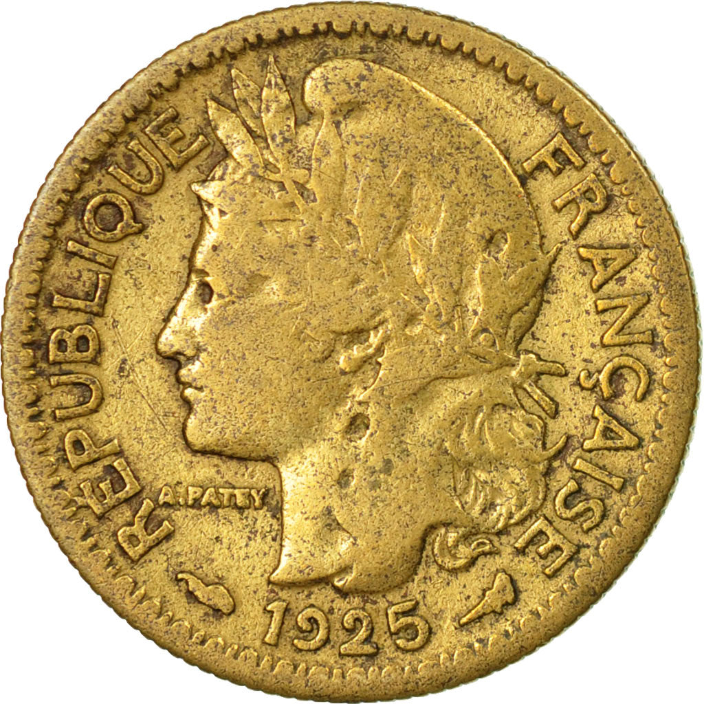 Moneta, Togo, 50 Centimes, 1925, Paris, MB+, Alluminio-bronzo, KM:1