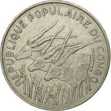 Coin, Congo Republic, 100 Francs, 1971, Paris, VF(30-35), Nickel, KM:1