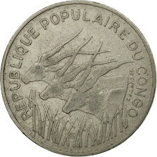 Coin, Congo Republic, 100 Francs, 1972, Paris, VF(30-35), Nickel, KM:1