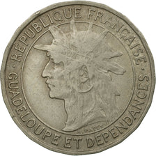 Moneta, Guadalupe, Franc, 1903, Paris, MB+, Rame-nichel, KM:46