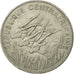 Coin, Central African Republic, 100 Francs, 1982, Paris, EF(40-45), Nickel, KM:7