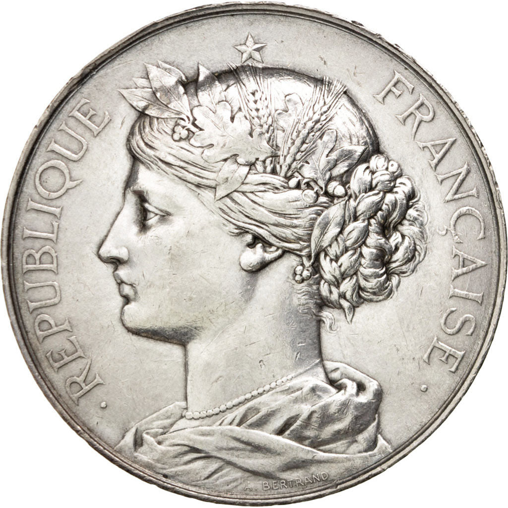 FRANCE, Politics, Society, War, French Third Republic, Medal, AU(50-53),...